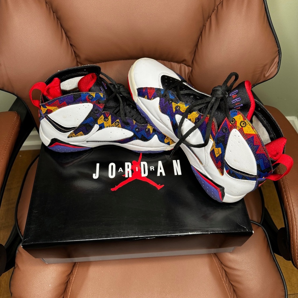 Air Jordan 9 Retro Purple Red Yellow